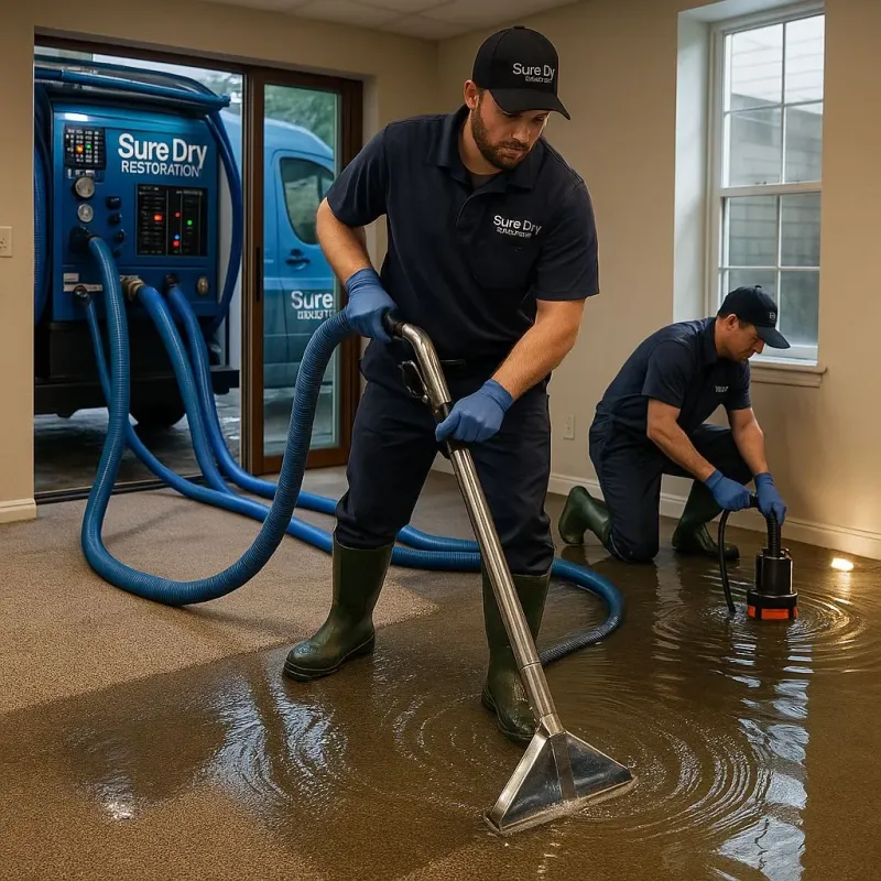 Water Extraction and Removal process in New London, NH